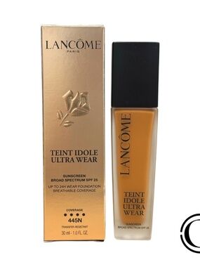 LANCOME TEINT IDOLE ULTRA WEAR UP TO 24H WEAR FOUNDATION 1.0 oz 445 (N) 2025